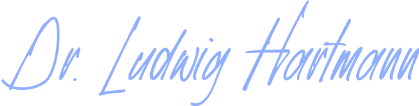 doctor Ludwig Hartmann's signature